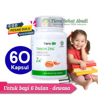 Tianshi Zinc Capsules Vitamin Penambah Nafsu Makan Anak - 1 botol isi 60 kapsul EXP Desember 2027 | Vitamin Penambah Berat Badan | Vitamin Penggemuk Badan