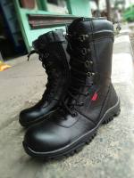 promo sepatu pdl pdu pdh pria - dinas tni polri scurity  bahan kulit sapi - sepatu pdl