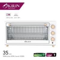 OVEN KIRIN KBO 350WB Kapasitas 35 Liter Terbaru Muat 2 Loyang
