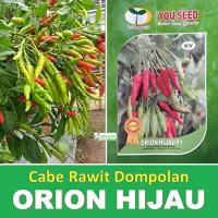 Benih Cabe Cabai Rawit Dompolan Hijau ORION HIJAU 10 Gram You Seed