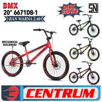 SEPEDA BMX ANAK LAKI CENTRUM 6671 DB-1 / DB-3 BAN 2.4 / 3.0 (DISC BRAKE) ORIGINAL GARANSI RESMI TERMURAH