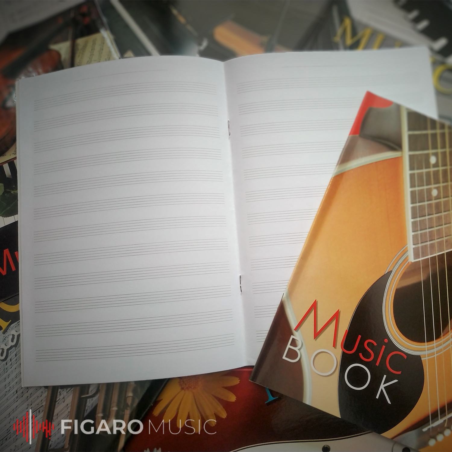Buku Tulis Not Balok / Music Book - Garis Paranada