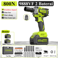 ZPER Brushless cordless impact impact wrench impact baterai impact wrench Mobil Impact Baterai Mesin Bor Untuk Baut ZP013