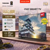 Toshiba TV 40″ FHD Smart TV - Regza AI Sound Netflix Disney+ Youtube Dolby Audio Screen Sharing HDMI Digital - 40E31RP