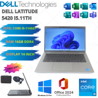 Laptop Dell Latitude 5420 core i5 gen 11th Ram 16gb/256ssd free instal fullset bergaransi bonus tas