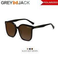 Grey Jack Kacamata Hitam Wanita Sunglasses Polarized Anti UV Korean Style Kotak Fashion Wanita Terbaru 2943