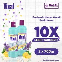 Vixal Pembersih Porselen & Kamar Mandi HCl Anti Kerak Bandel Kuat Harum 2x700ml
