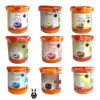 Elmer Dip Glaze 1 Kg Selai Topping Donat Coklat Taro Tiramisu Stroberi Green Tea Cheese Red Velvet Avocado Susu Blueberry