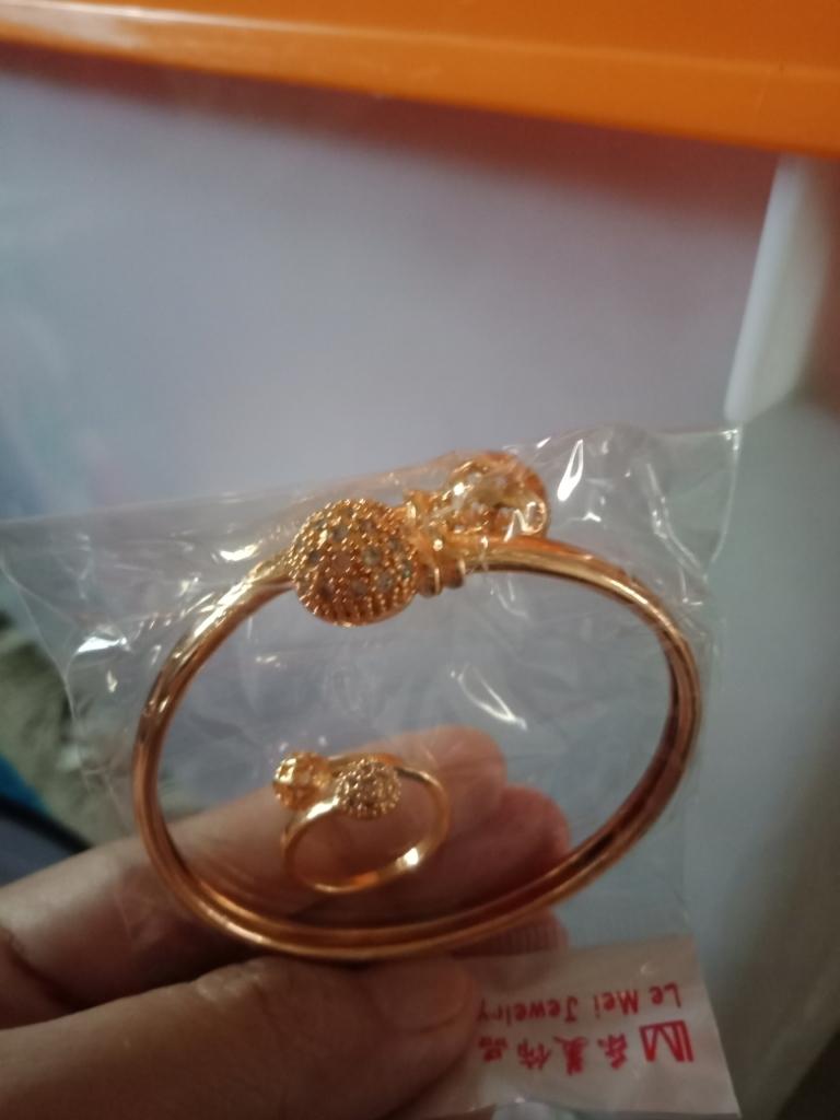 Xuping Set Gelang Cincin Replika Berlian F1609 - Share ...