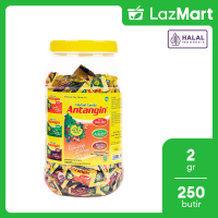 Antangin Permen Herbal Aneka Rasa Madu Honey Barley Mocha Mint Toples 250 Butir