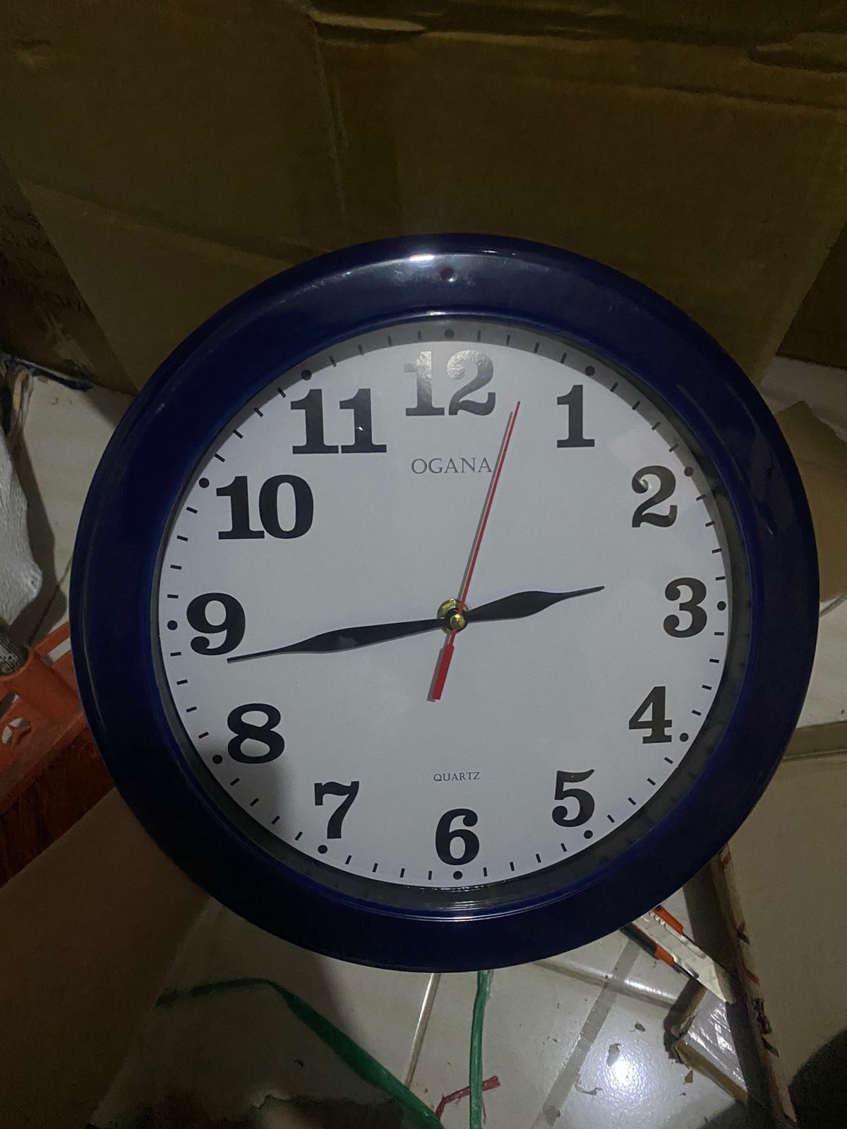 Jam Dinding Putih Polos diameter 30 cm Jam dinding hitaam jam dinding warna