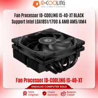 ID-COOLING IS-40-XT BLACK Low Profile CPU Cooler 4 Heatpipe Intel AMD Fan Processor