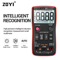 Zoyi ZTA6 Red Pengukur Arus Listrik Digital Multitester AC DC 1mF NCV