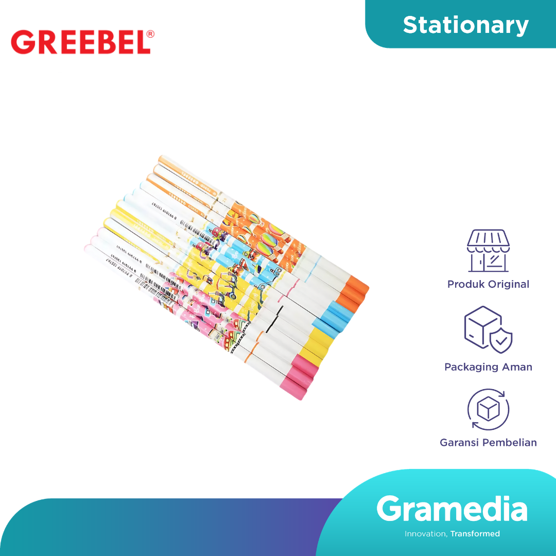 Greebel Pencil 2B 7030 Dream (12Pcs/Set)