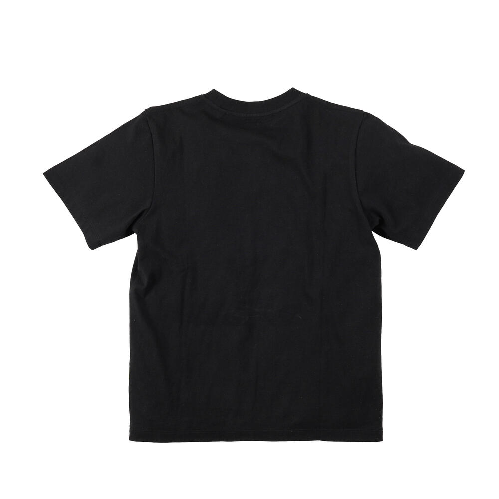 910009617 JR MOORLAND PLAIN SS TEES - BLK