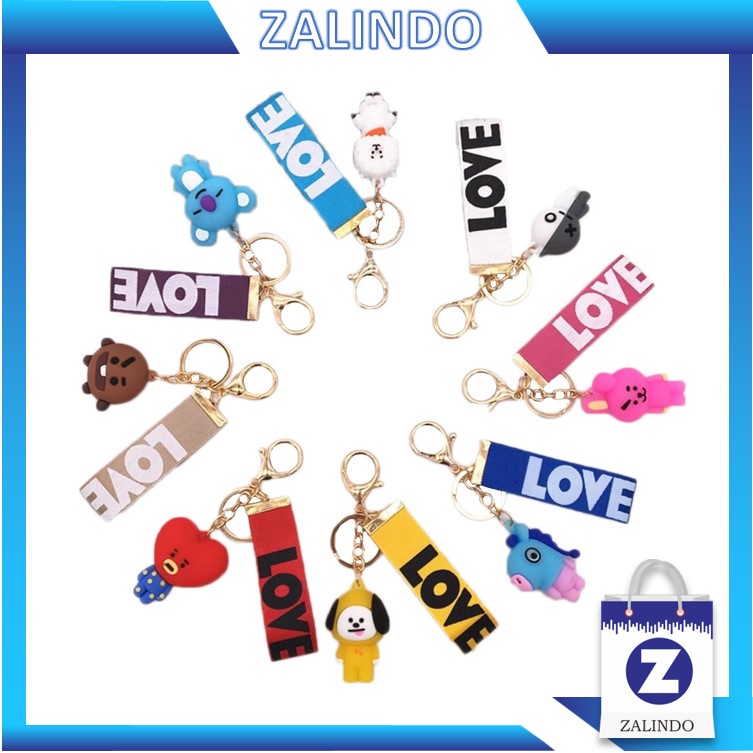Zalindo - Keychain LOVE Gantungan Kunci Boneka / Gantungan Kunci / Aksesoris Tas zalindo – keychain love gantungan kunci boneka / gantungan kunci / aksesoris tas