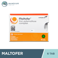 Maltofer Tablet Kunyah 6 Tablet - Obat Anemia dan Kekurangan Zat Besi