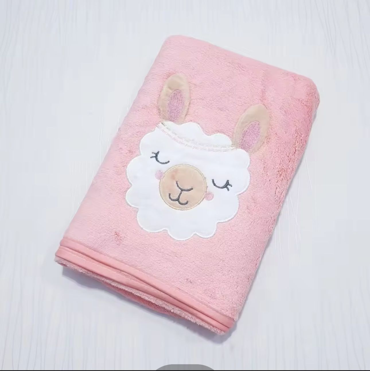Handuk Mandi Bayi 50X100Cm Microfiber Premium Kuping Karakter