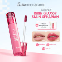 Fanbo Glossy Tint 35 gr bibir menjadi lebih bercahaya dan plumpy Korean make up look tahan 5 jam