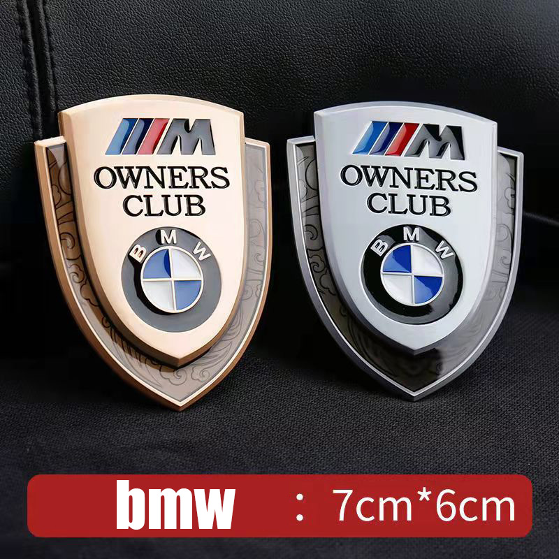 1 buah stiker mobil modifikasi mobil jendela logam lencana bagasi belakang lencana dekorasi bmw e60 e46 e36 e38 e39 e34 e30 f10 f30