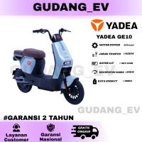 Yadea GE10 Sepeda Listrik Electric Vehicle EV 350W - Design Elegan - Baterai TTFAR 3x Lebih Awet ECO