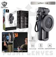 LPH116 - Tongsis Tripod LENYES LPH-116 3 in 1 Magnetic Pocket Phone Grip - Tripod Mini Magsafe Tongsis Selfie Stick Kamera HP With Remote Bluetooth