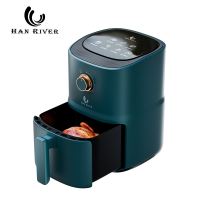 HAN RIVER Air fryer mini low watt murah 500W kapasitas 3.5L（Garansi 365 hari/bisa COD）/Mesin Penggorengan Tanpa Minyak Anti Lengket