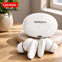 Lenovo Thinkplus TWS Earphone Bluetooth Nirkabel HIFI Bass HD Stereo In-Ear Headset Mic HD Touch Control Charging Case Gaming & Musik