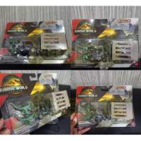 mainan anak diecat koleksi matchbox 1 set Matchbox Jurassic World Dilophosaurus Lifter