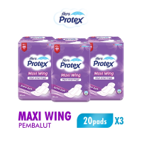 [Paket isi 3] Hers Protex Softcare Pembalut Wanita Wings 23cm isi 20 pads