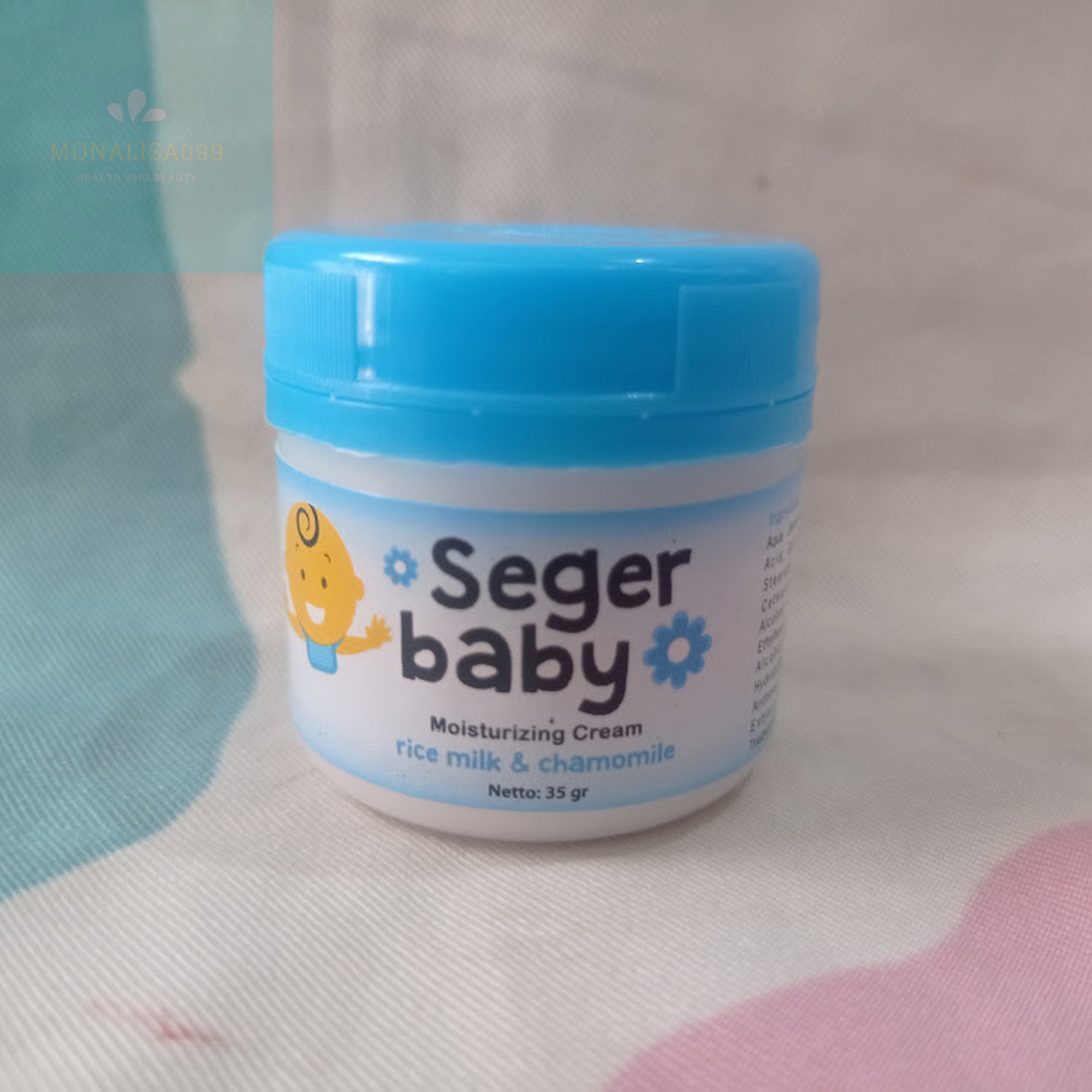 Seger Baby Seger Baby Cream Moisturizing Almond Oil 35gr Aman Digunakan Sensitive Skin