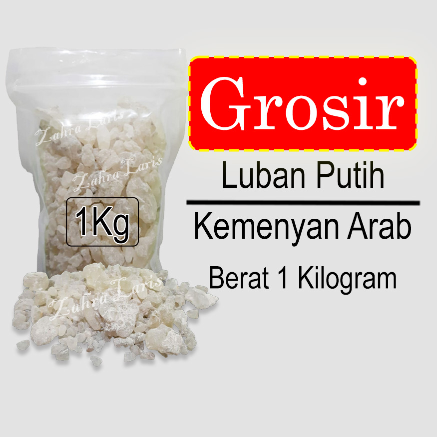 Grosir Kemenyan Putih 1 Kilogram Grosir Luban Putih Mustaki Kemenyan Arab