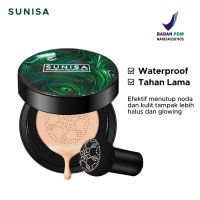 SUNISA Original BPOM Asli Bedak Glowing Tahan Lama BB Cream Air Cushion Foundation Waterproof