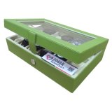 Jogja Craft - Watch Box / Tempat Jam / Kotak Jam Tangan Isi 12 - Hijau Cream Januari 2019 - 4 Jogja Craft - Watch Box / Tempat Jam / Kotak Jam Tangan Isi 12 - Hijau Cream - 4