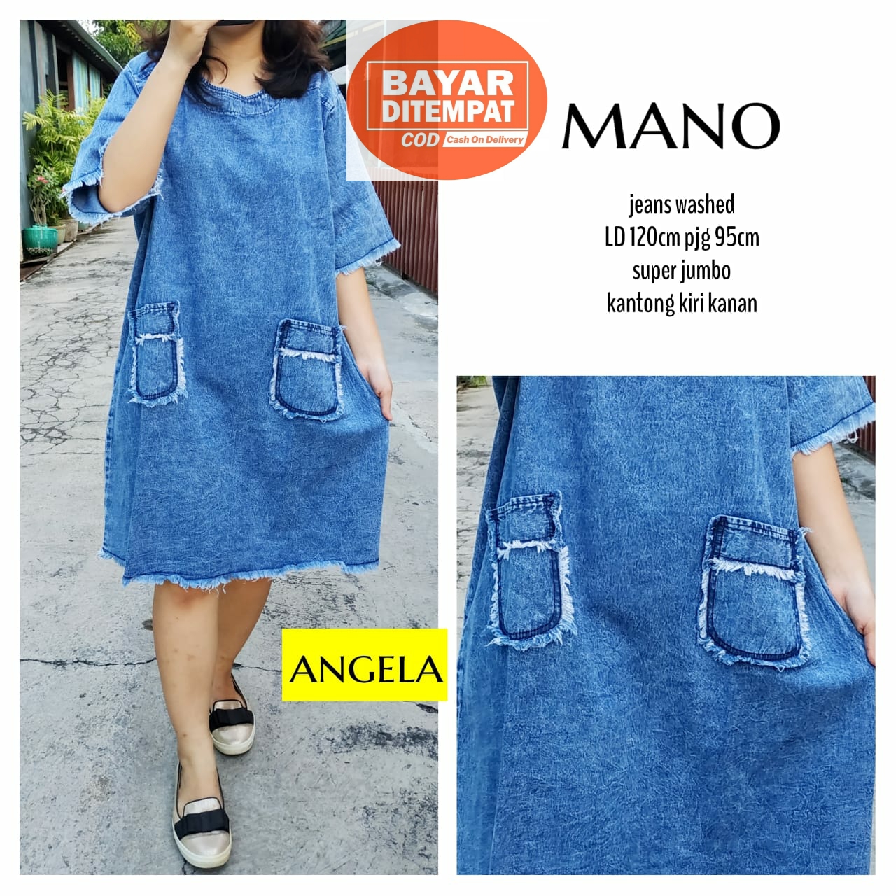 Dress Wanita Jumbo XXL Korea Jeans Terbaru - Mano Sabrina Dress Rawis Tunik No Busui - Homey Dress Daster Wanita Keinian - Dress Pesta Denim dress wanita jumbo xxl korea jeans – mano sabrina dress rawis tunik no busui – homey dress daster wanita keinian – dress pesta denim