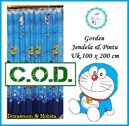 Gorden Jendela Karakter DORAEMON - Gorden Jendela dan Pintu Bahan Katun Catra gorden jendela karakter doraemon – gorden jendela pintu bahan katun catra