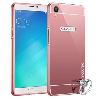 ... Back Cover / Hardcase Backcase / Metal. Source · MOTOMO mirror Bumper hard Protective For Oppo F1 Plus (R9)- Gold