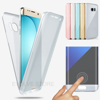 Roybens 360 Degree Full Body Protect Soft TPU Case Front + Back Cover For Samsung Galaxy