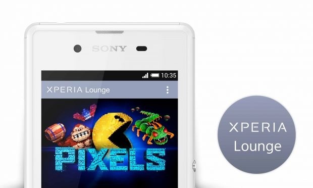 Jelajahi berbagai macam hiburan eksklusif di dalam Xperia Lounge