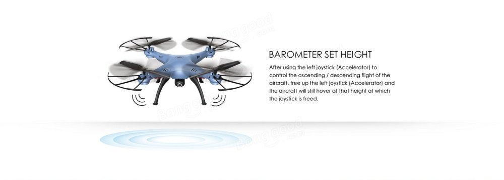 Syma X5HW 2.4G 4CH 6Axis FPV Real Time With 2MP Camera RC Quadcopter