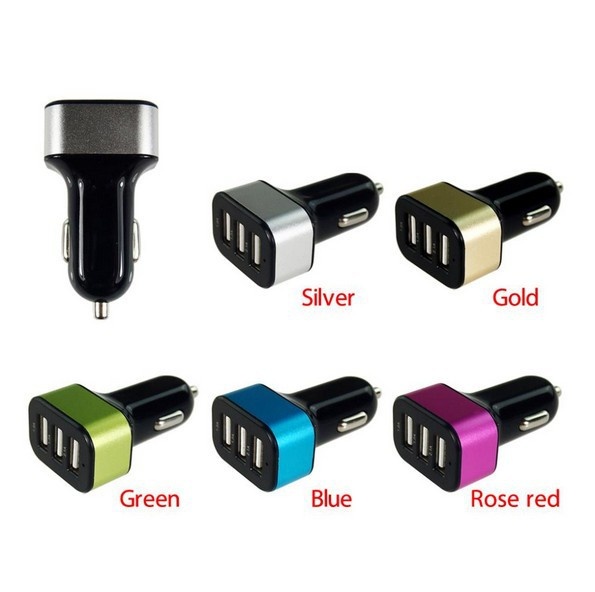 ... Powered Devices Input: DC 12V-24V Output: DC 5.0V 2.1A, 5V 2A or 5V 1A Package Content: 1PC Universal 3 Port USB Car Charger (without retail package)