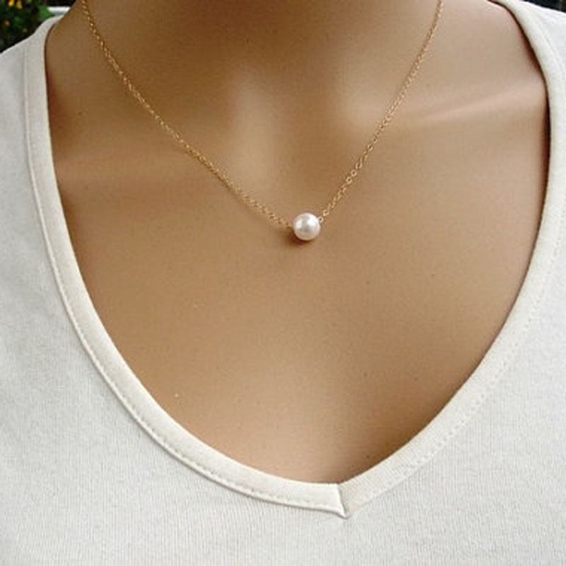 Sederhana Menirukan Pernyataan Kalung Mutiara Oto Kalung