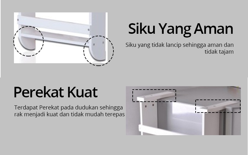 FUNIKA Rak  Gantung  Serbaguna 11020 WH Putih Lazada  