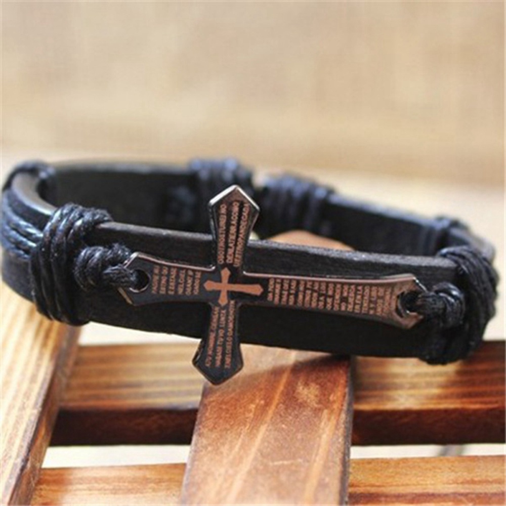 aequeen laki laki multilayer gelang borgol silang kulit 8 lazada indonesia aequeen laki laki multilayer gelang borgol silang kulit 8 lazada indonesia