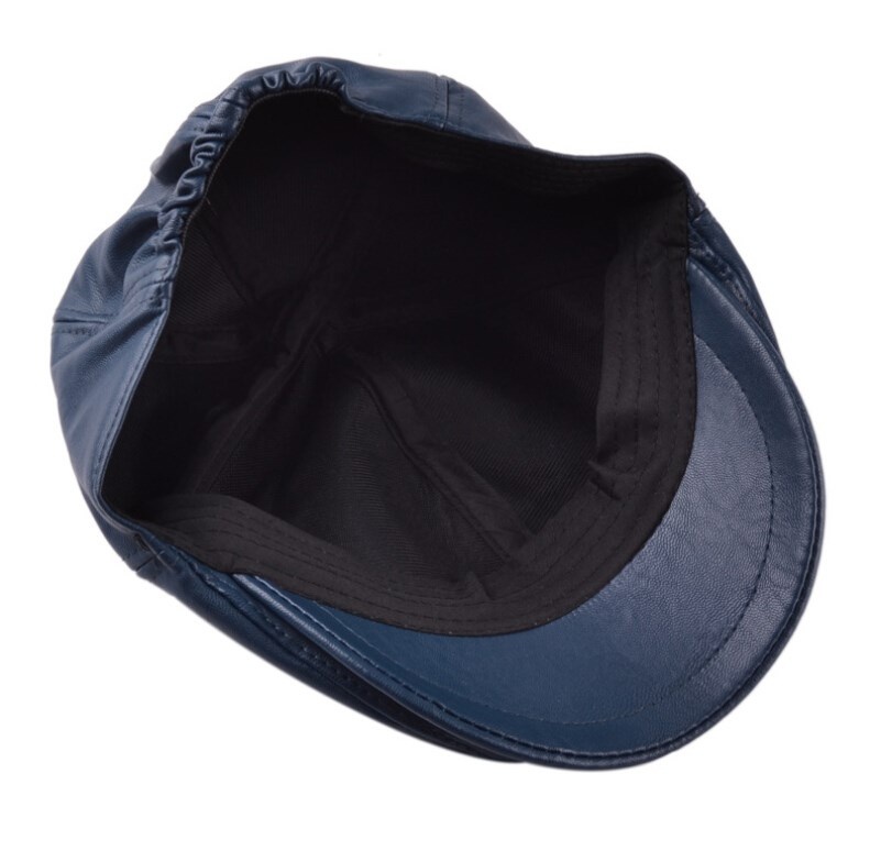 Kulit Unisex Topi Tukang Koran Lvy Baret Sopir Gatsby Topi kulit unisex topi tukang koran lvy baret sopir gatsby topi