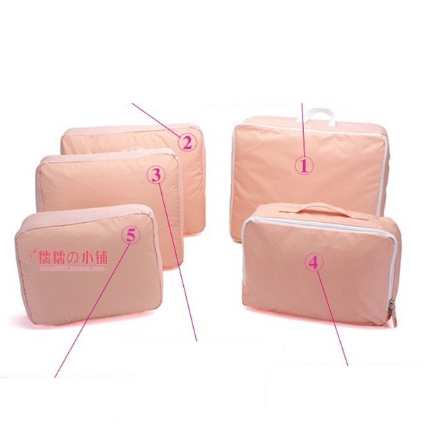 penyimpanan pakaian penyelenggara perjalanan kereta yang Packing Cube fungsional penitipan tas Travel.