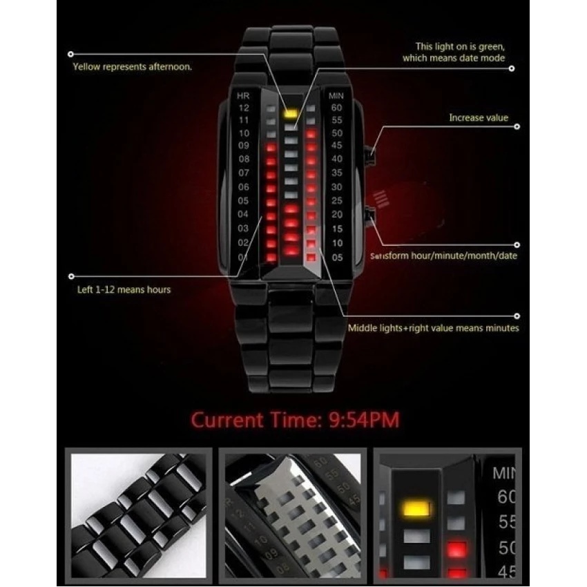 skmei spider hitam jam tangan pria rantai stainless skmei spider hitam jam tangan pria rantai stainless