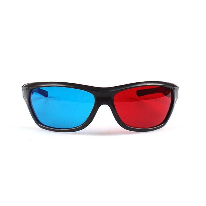 Fashion OEM 3D kacamata  hitam Merah kubahnya bingkai 