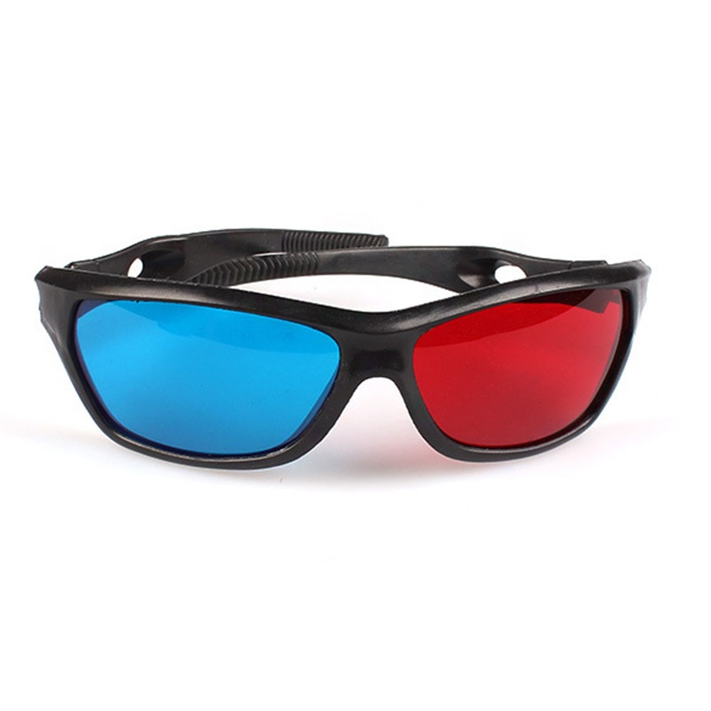 Fashion OEM 3D kacamata  hitam Merah kubahnya bingkai 