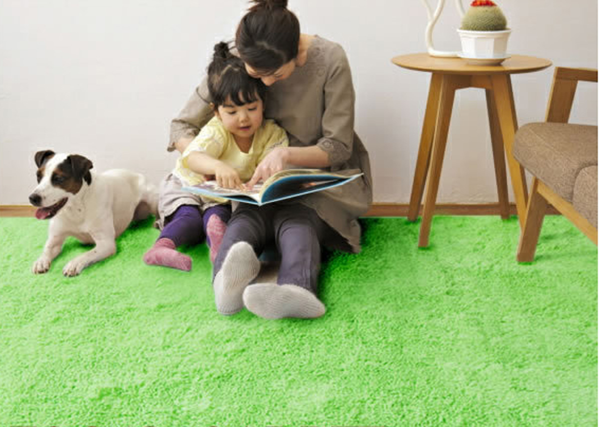  Karpet  Permadani Penutup Lantai Bahan Bulu  Anti Selip 
